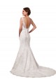 Sleeveless Sweetheart Lace Ivory Chapel Train Long Sexy Wedding Dress Leicester