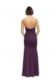 Sleeveless Sweetheart Soft Chiffon Grape Long Bridesmaid Dress Leicester