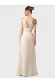 Sleeveless One Shoulder Soft Chiffon Black A-Line Long Bridesmaid Dress Leicester