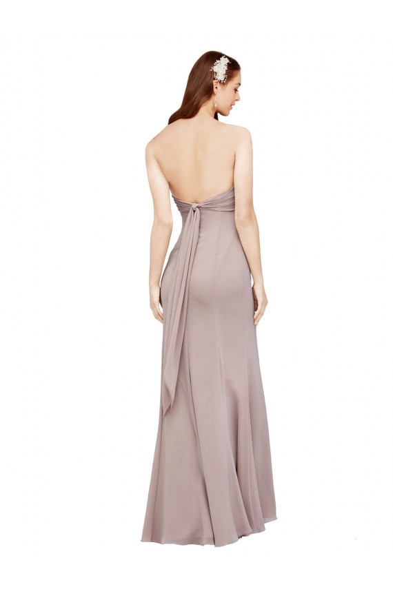 Sleeveless Off the Shoulder Soft Chiffon Black Long Prom Dress / Bridesmaid Dress Leicester