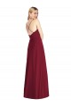 Sleeveless V-Neck Soft Chiffon Royal Blue Long Formal Dress / Bridesmaid Dress Leicester