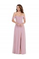 Sleeveless Sweetheart Soft Chiffon Primrose Long Black Tie Evening Gown / Bridesmaid Dress Leicester
