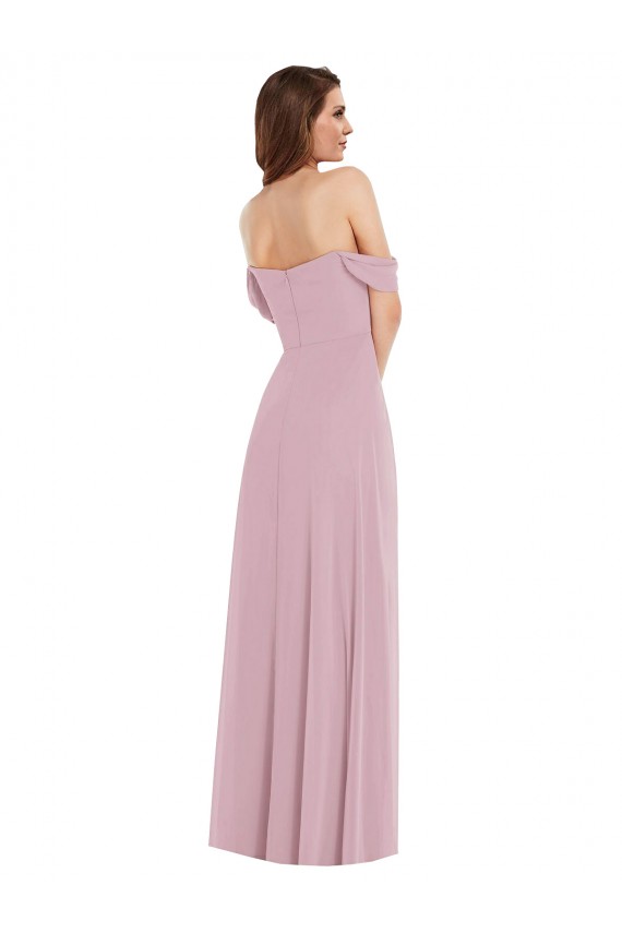 Sleeveless Sweetheart Soft Chiffon Primrose Long Black Tie Evening Gown / Bridesmaid Dress Leicester