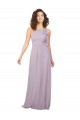 Sleeveless Halter Neck Chiffon Pink Glow Long Bridesmaid Dress / Evening Dress Leicester