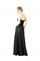Sleeveless Sweetheart Lace Slate Grey Long Bridesmaid Dress Leicester