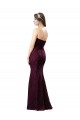 Sleeveless Sweetheart Lace Grape Long Bridesmaid Dress Leicester