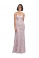 Sleeveless Sweetheart Lace Long Prom Dress / Bridesmaid Dress Leicester