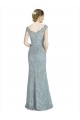 Cap Sleeves Off the Shoulder Lace Long Prom Dress / Bridesmaid Dress Leicester