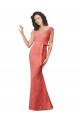Sleeveless V-Neck Lace Long Bridesmaid Dress Leicester