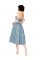 Sleeveless Sweetheart Lace Knee Length Bridesmaid Dress Leicester