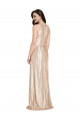 Sleeveless High Neck Sequin Gold Long Formal Evening Gown / Prom Dress / Bridesmaid Dress Leicester