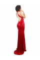 Sleeveless High Neck Sequin Red Long Formal Evening Gown / Prom Dress / Bridesmaid Dress Leicester