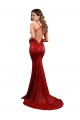 Sleeveless V-Neck Sequin Red Long Evening Gown / Bridesmaid Dress Leicester