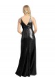 Sleeveless V-Neck Sequin Black Long Formal Evening Gown / Prom Dress / Bridesmaid Dress Leicester