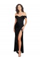 Sleeveless Sweetheart Silk like Satin Black Long Black Tie Evening Gown / Prom Dress / Bridesmaid Dress Leicester