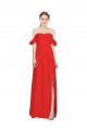 Sleeveless Sweetheart Stretch Crepe Red Long Formal Evening Gown / Prom Dress / Bridesmaid Dress Leicester