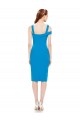 Sleeveless Stretch Crepe Cocktail Length Formal Evening Gown / Prom Dress / Bridesmaid Dress Leicester