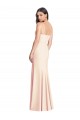 Sleeveless Sweetheart Stretch Crepe Nude Long Semi Formal Evening Dress / Prom Dress / Bridesmaid Dress Leicester
