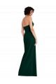 Sleeveless Strapless Stretch Crepe Midnight Green Long Formal Evening Gown / Prom Dress / Bridesmaid Dress Leicester