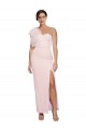 Sleeveless Sweetheart Stretch Crepe Pink Long Formal Evening Gown / Prom Dress / Bridesmaid Dress Leicester