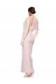 Sleeveless Sweetheart Stretch Crepe Pink Long Formal Evening Gown / Prom Dress / Bridesmaid Dress Leicester