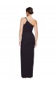 Sleeveless Strapless Stretch Crepe Black Long Formal Evening Gown / Prom Dress / Bridesmaid Dress Leicester